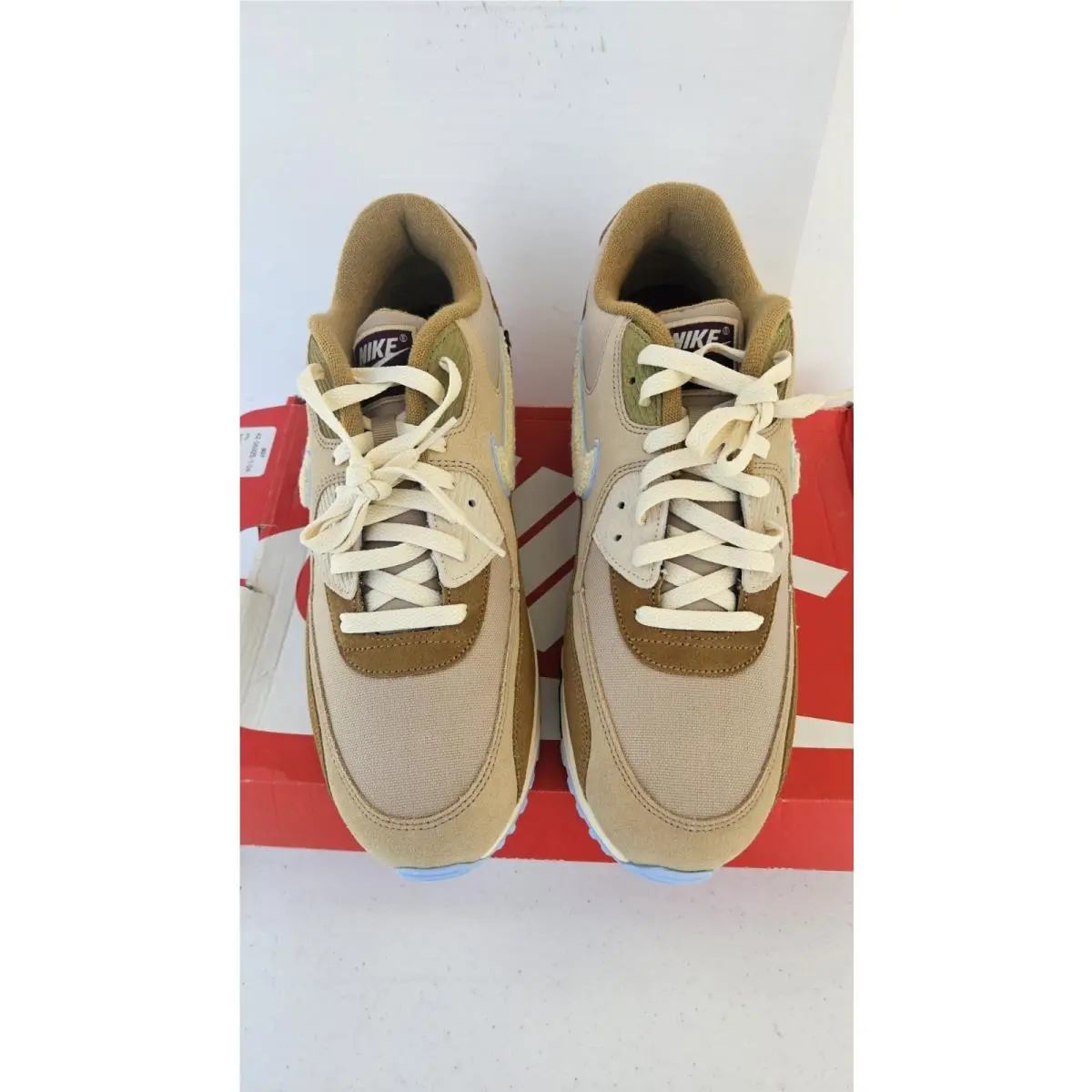 Nike shoes - Nike Air Max 90 - Air Max - 858954-200 - Brown, Manufacturer: Muted Bronze/Royal Tint/Desert/Light Cream 7