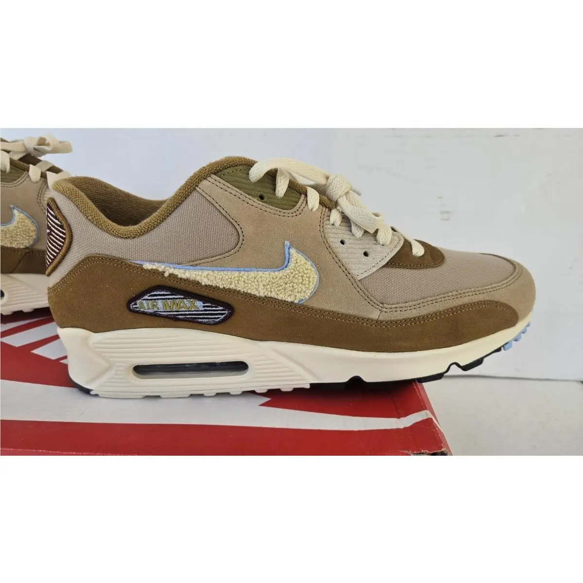 Nike shoes - Nike Air Max 90 - Air Max - 858954-200 - Brown, Manufacturer: Muted Bronze/Royal Tint/Desert/Light Cream 4