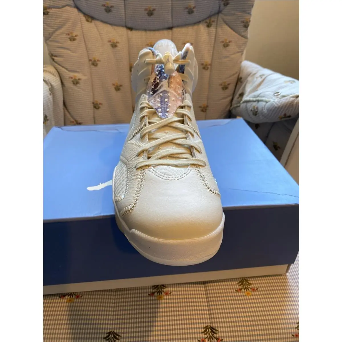 Nike shoes - Air Jordan 6 - Air - IR7255-110 - White 4