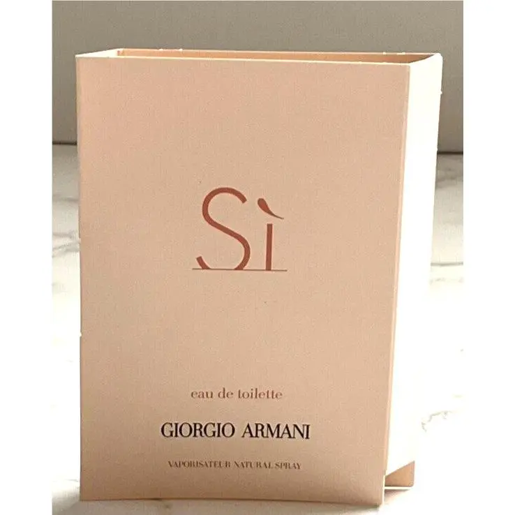 Giorgio Armani SI Edt Eau de Toilette Sample Spray 1.5ml / 0.05 oz