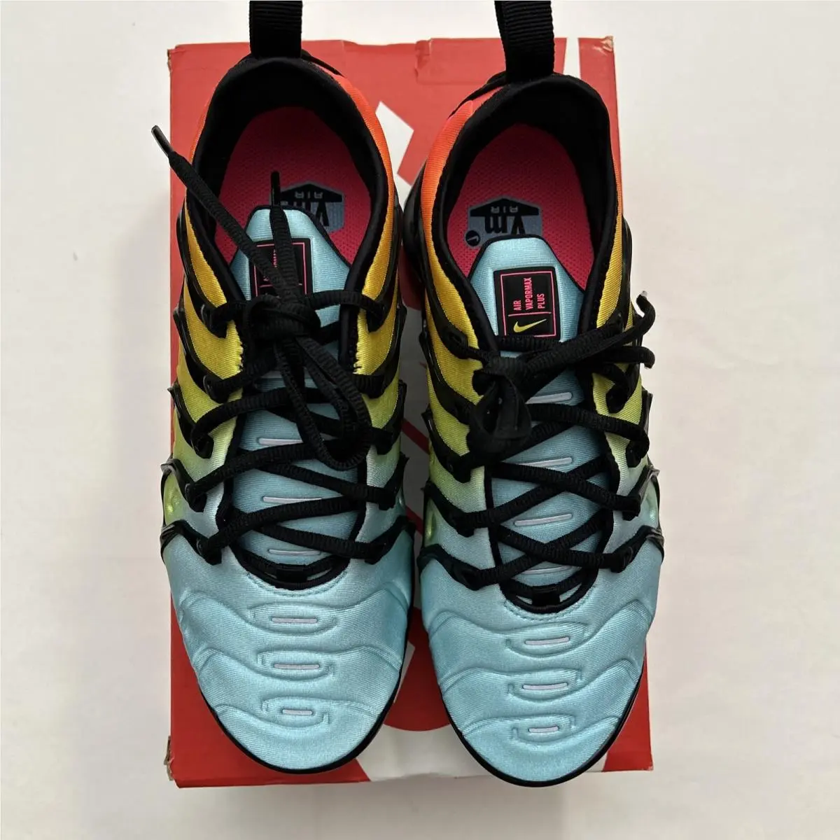 Nike Size 8 Air Vapormax Plus Tropical Sunset Sku 2967