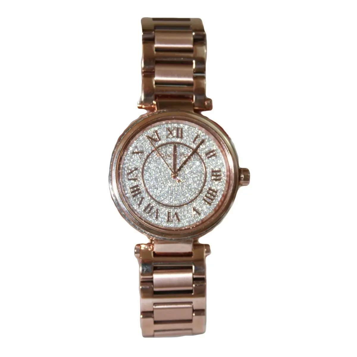 Skylar Pave Glitz Crystal Rose Gold Watch MK5868 by Michael Kors
