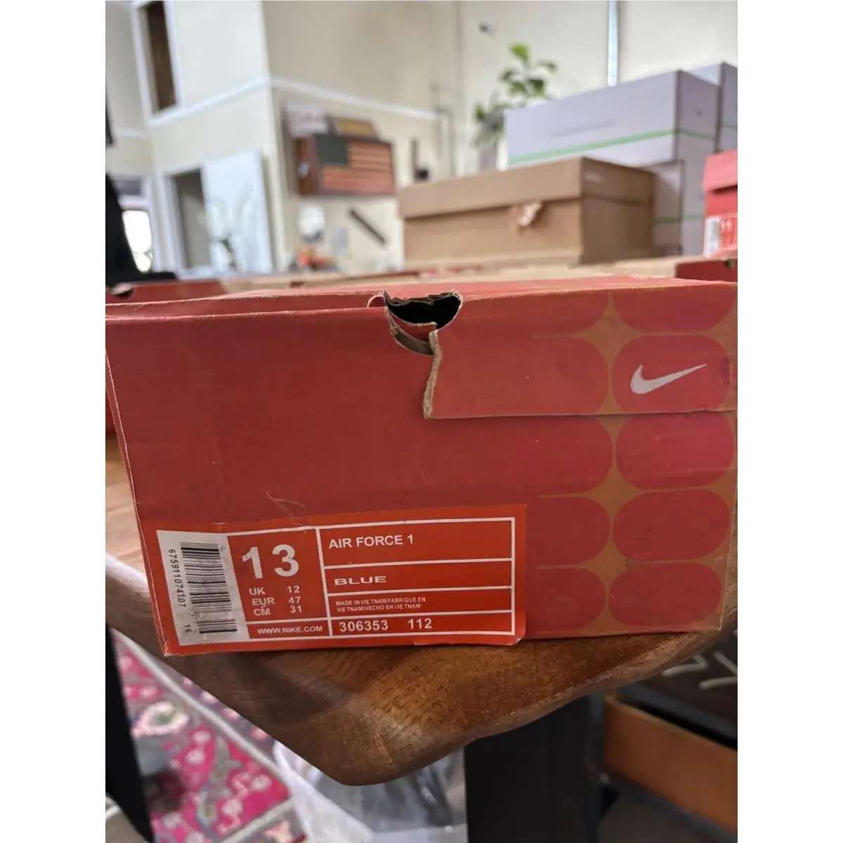 Nike shoes - Nike Air Force 1 Low - Blue 8