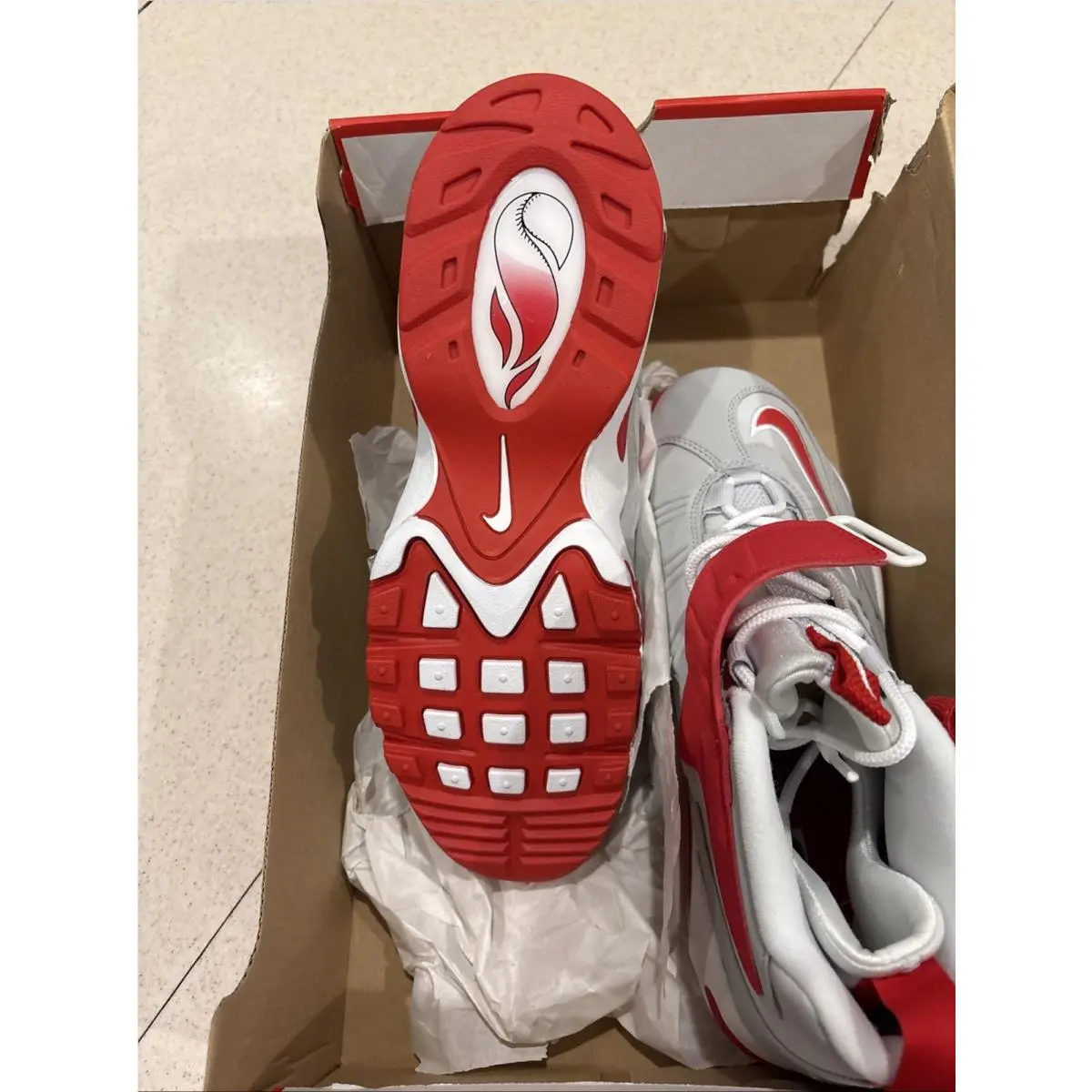 Nike shoes - Nike Air Griffey Max - Air Griffey Max - Red 8