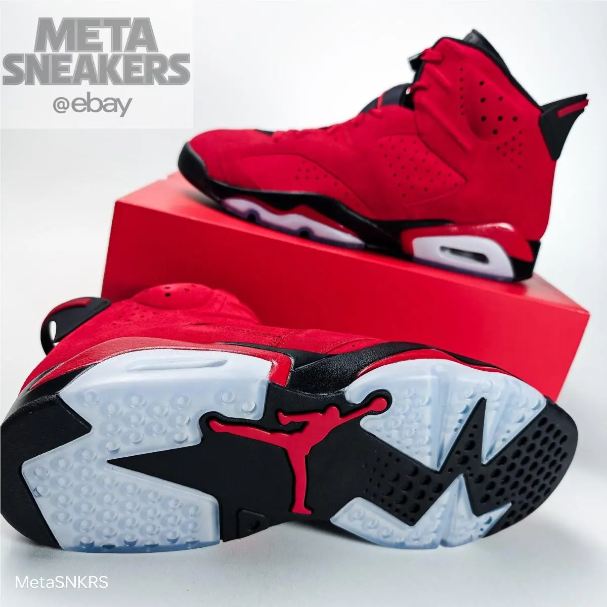 Nike shoes - Air Jordan 6 - Air - CT8529-600 - Red 3