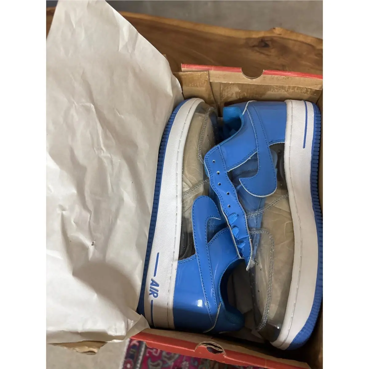 Nike shoes - Nike Air Force 1 Low - Blue 6