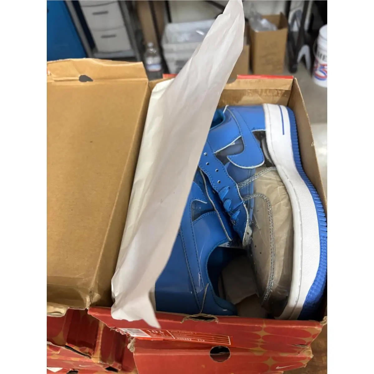 Nike shoes - Nike Air Force 1 Low - Blue 7
