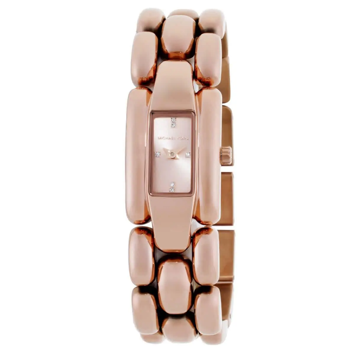 Hally Quartz Rose Gold Dial Ladies Watch MK4954 by Michael Kors