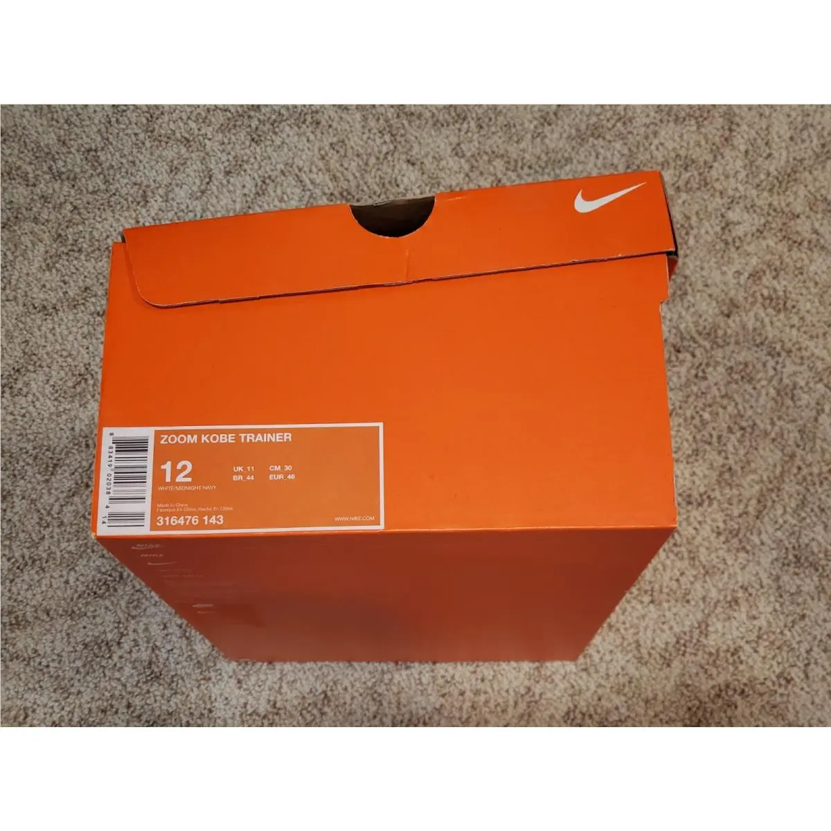 Nike shoes - Nike Zoom Kobe Trainer - Zoom Kobe Trainer - 316476-143 - White 18