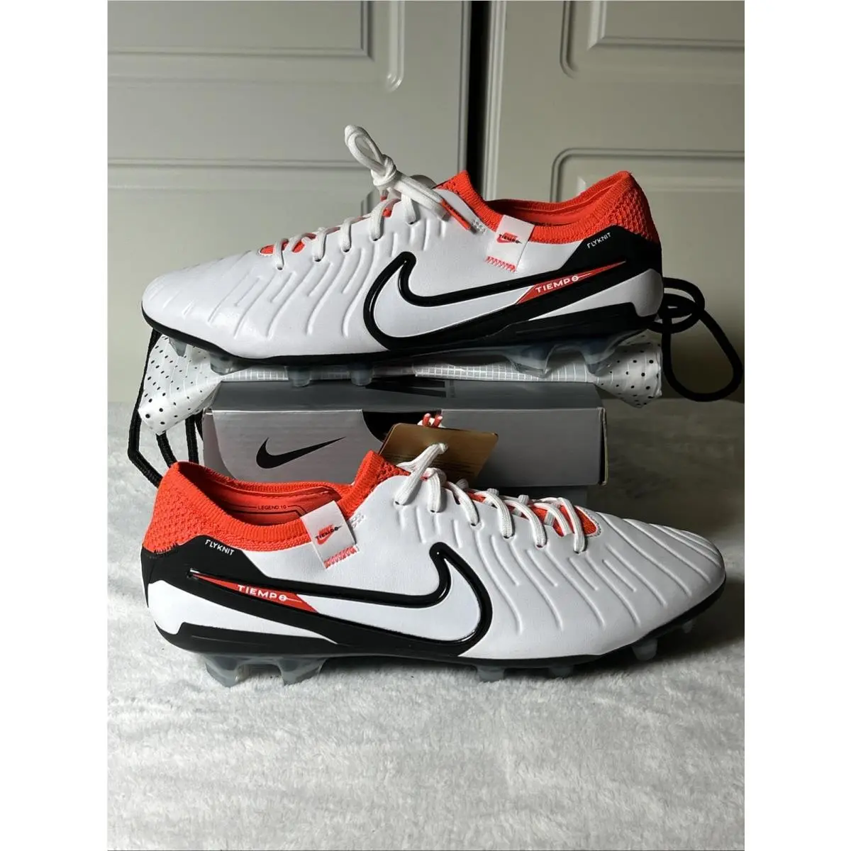 Nike Tiempo Legend 10 Elite FG Men’s Size 10.5 DV4328-100 Mens Soccer Cleats
