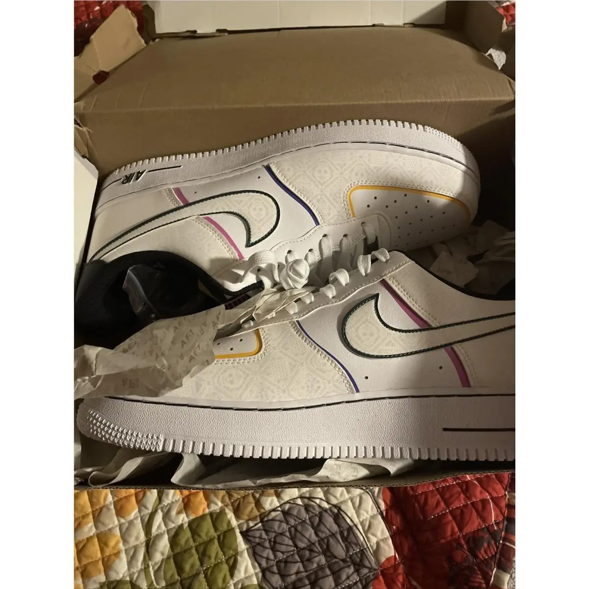 Size 12 - Nike Air Force 1 Low Day of The Dead 2019