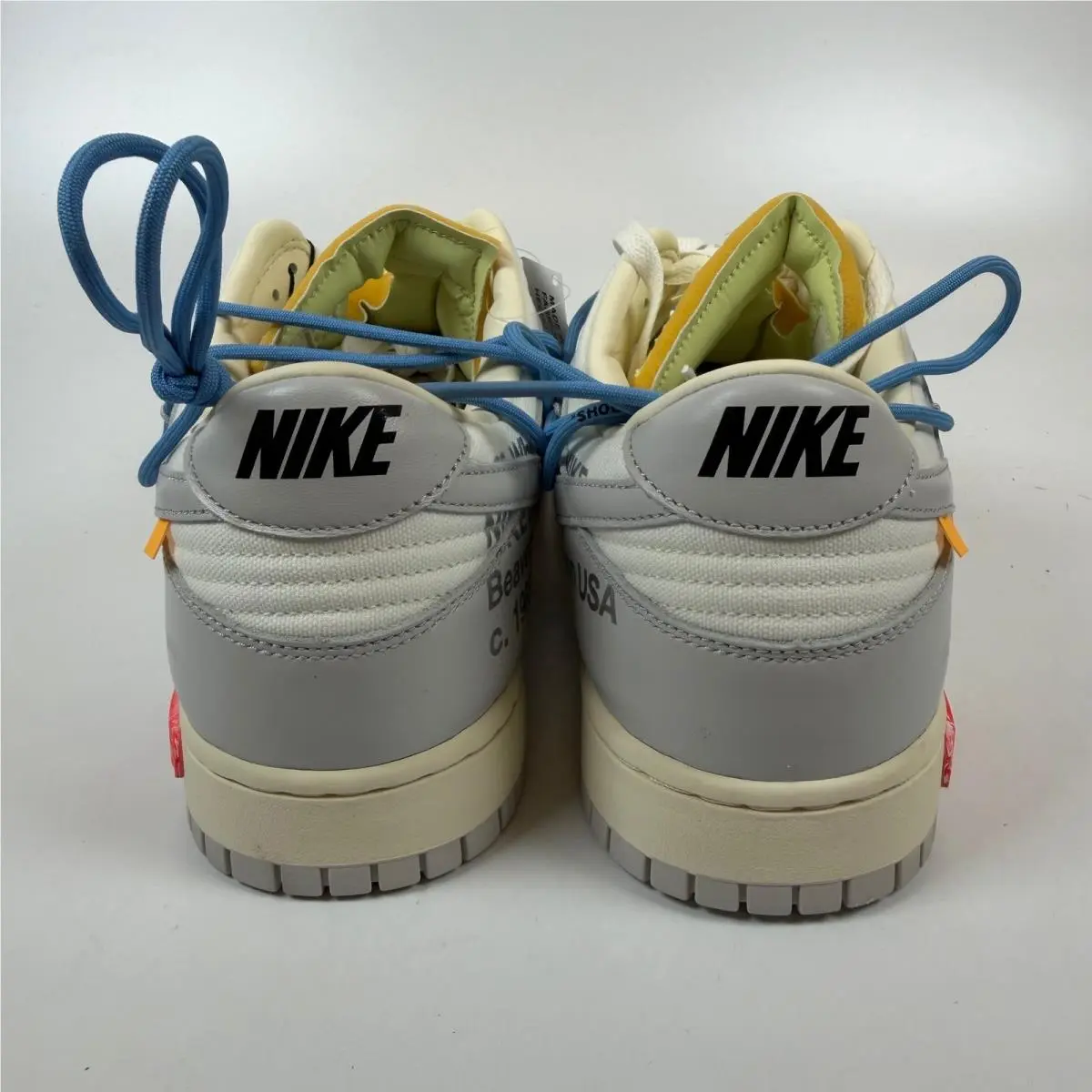 Nike shoes - Nike Dunk Low Off-White Lot 5 - White 3