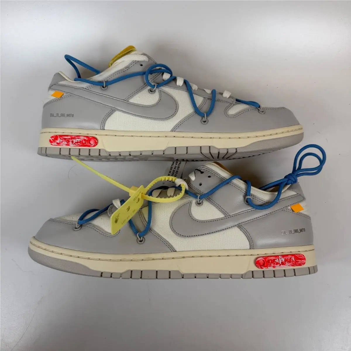 Nike shoes - Nike Dunk Low Off-White Lot 5 - White 0