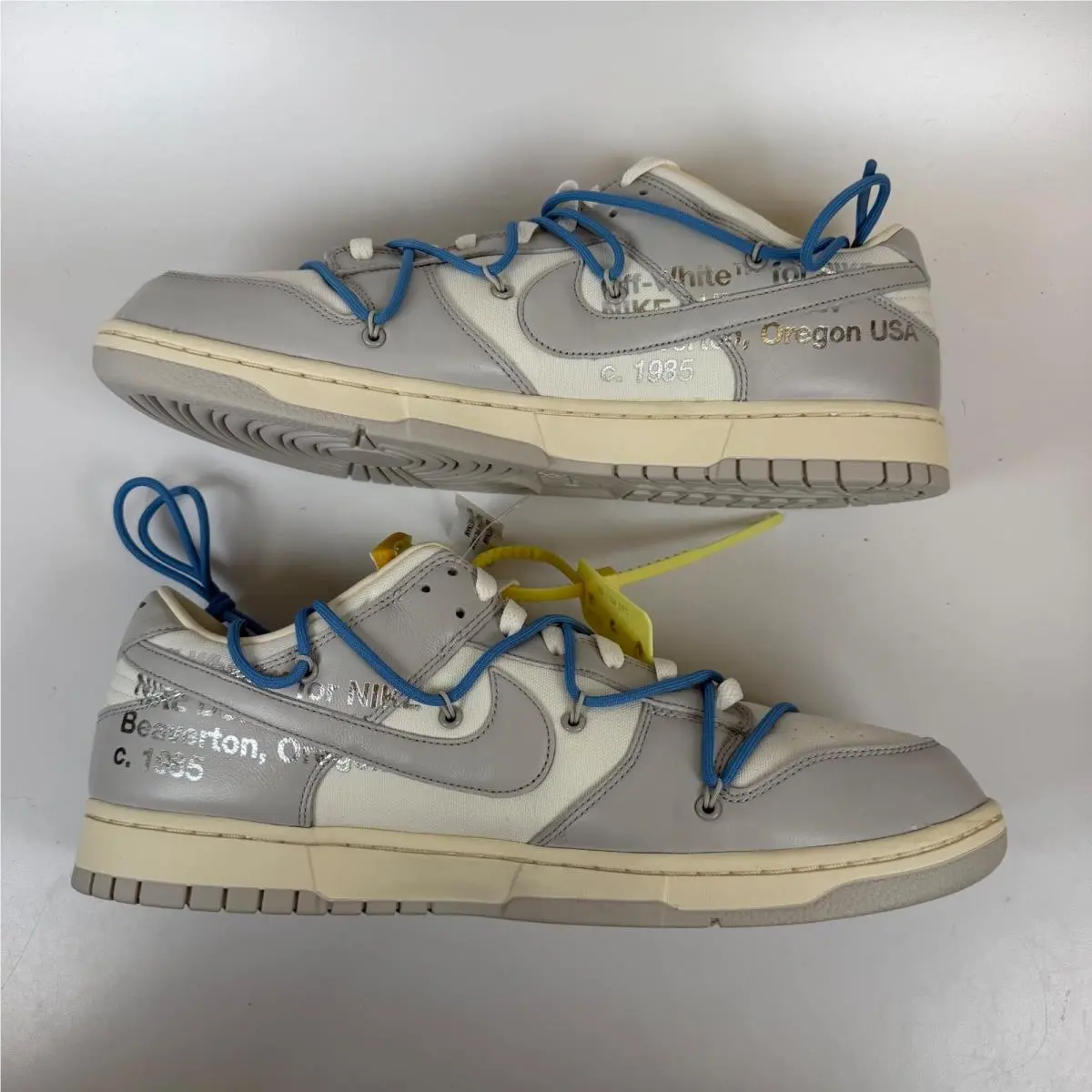 Nike shoes - Nike Dunk Low Off-White Lot 5 - White 1