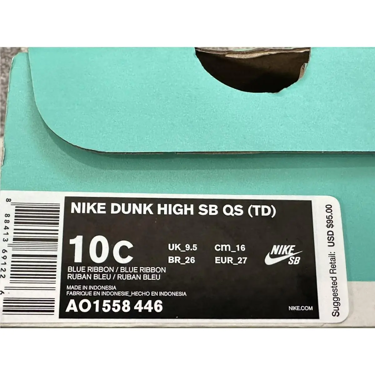 Nike shoes - Nike Sb Dunk High - Dunk High - Multicolor 6