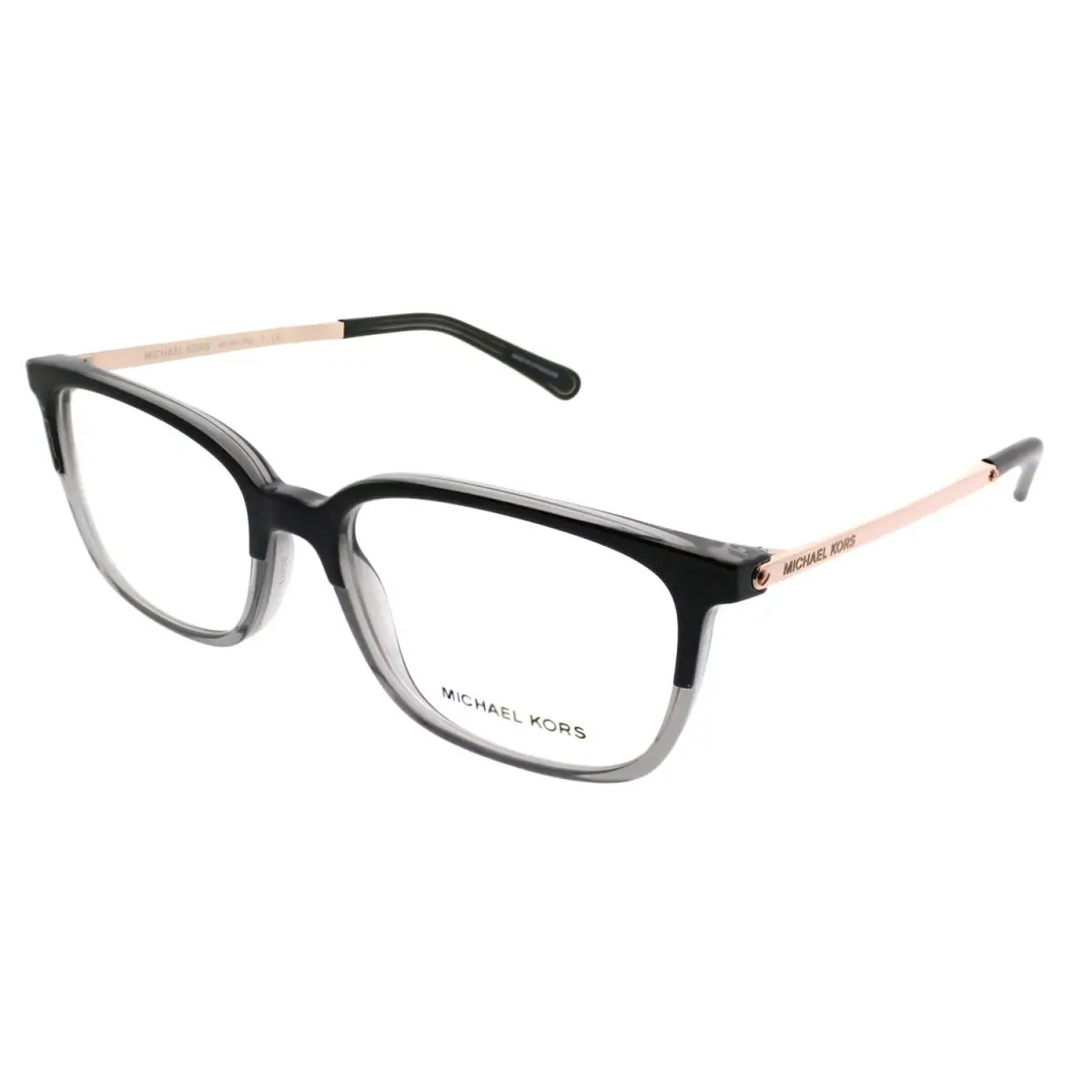 Michael Kors 0MK4047-BLACK/TRANSPARENT Grey Eyeglasses 0mm