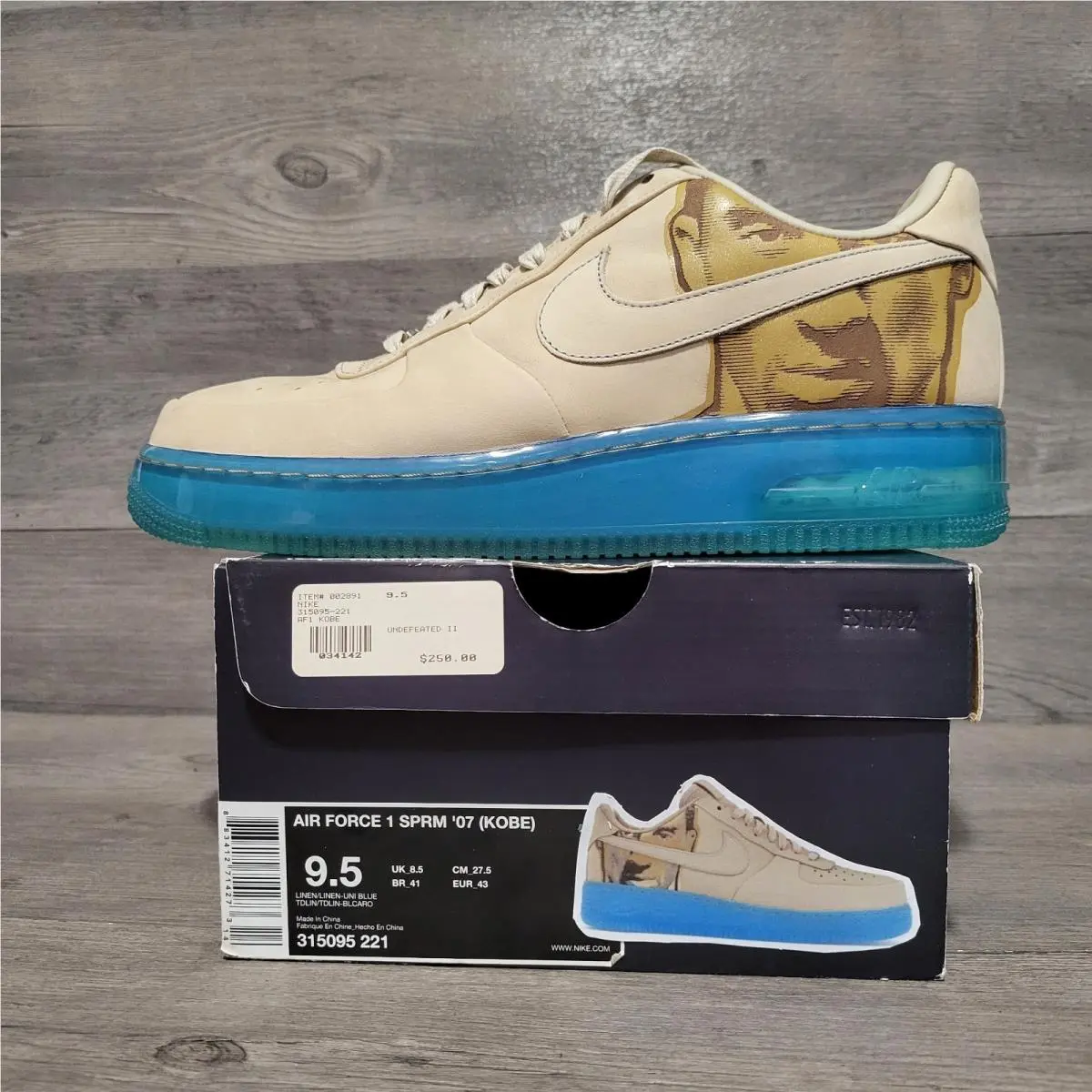 Nike shoes - Nike Air Force 1 - Air Force - 315095-221 - Brown 0