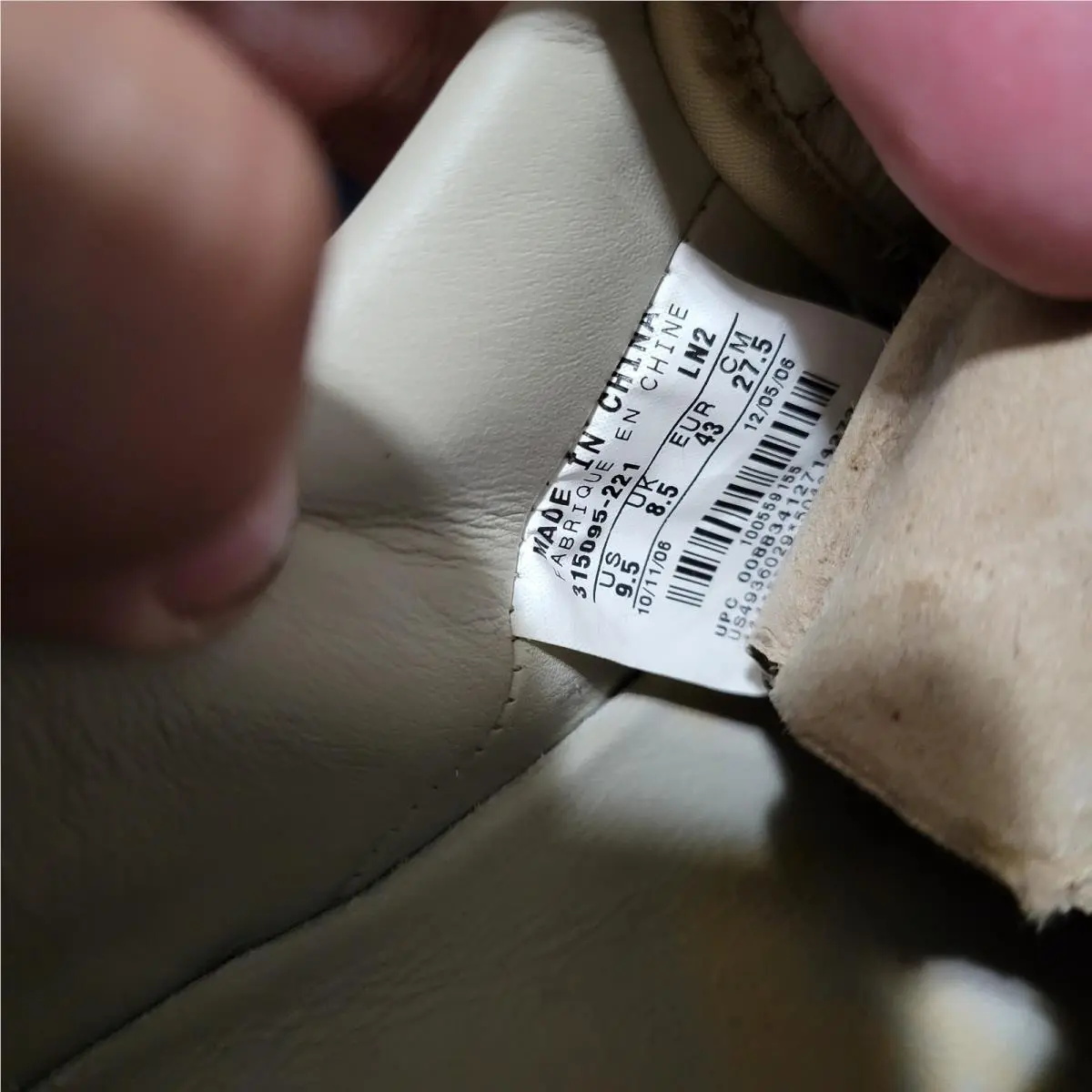 Nike shoes - Nike Air Force 1 - Air Force - 315095-221 - Brown 4