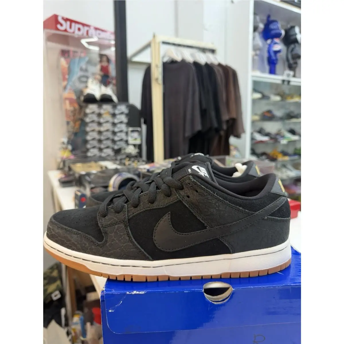 Nike shoes - Nike Dunk Low - Dunk Low - 504750-040 - Black, Manufacturer: Black/Black-White-Gum Medium Brown 3
