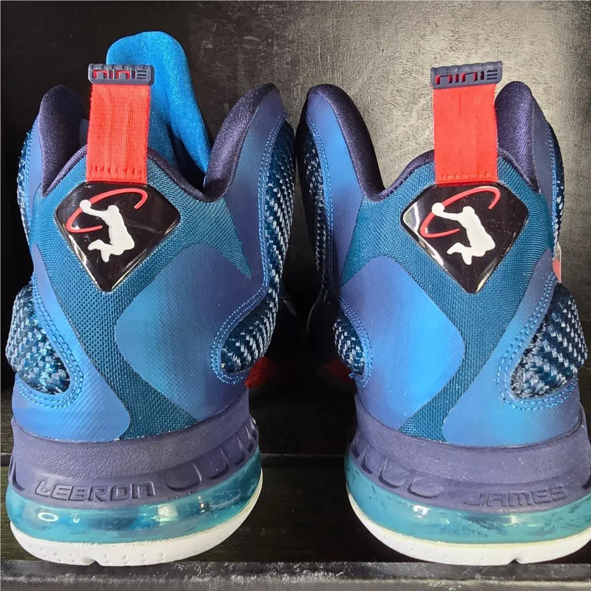 Nike shoes - LeBron 9 - LeBron - 479654 300 - Blue 1