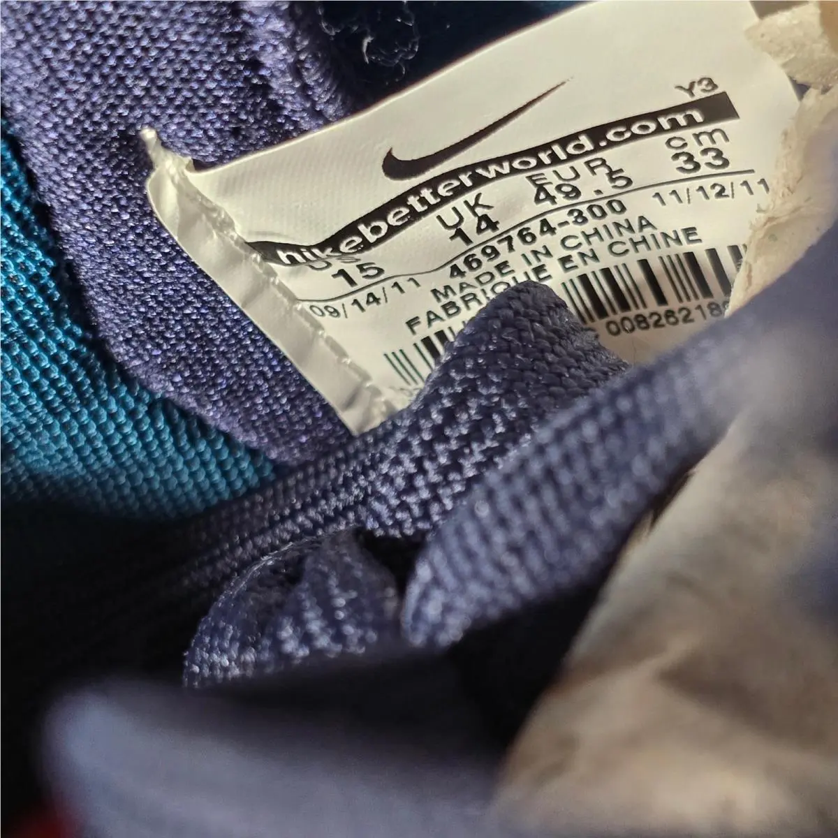 Nike shoes - LeBron 9 - LeBron - 479654 300 - Blue 4
