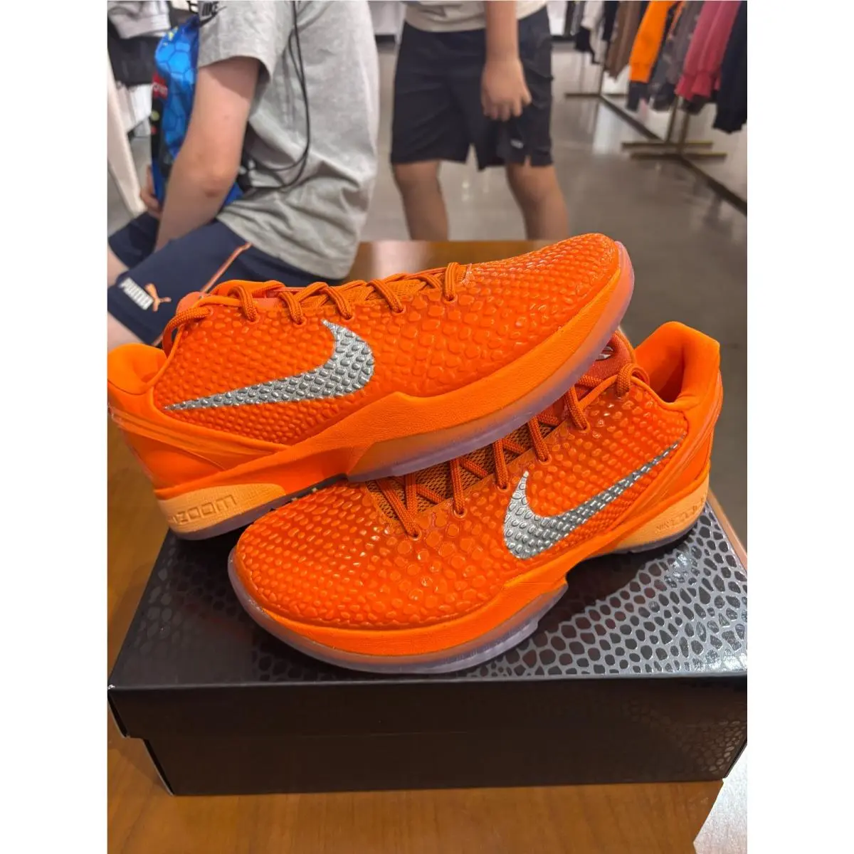 Nike Kobe 6 Protro Total Orange Size 10