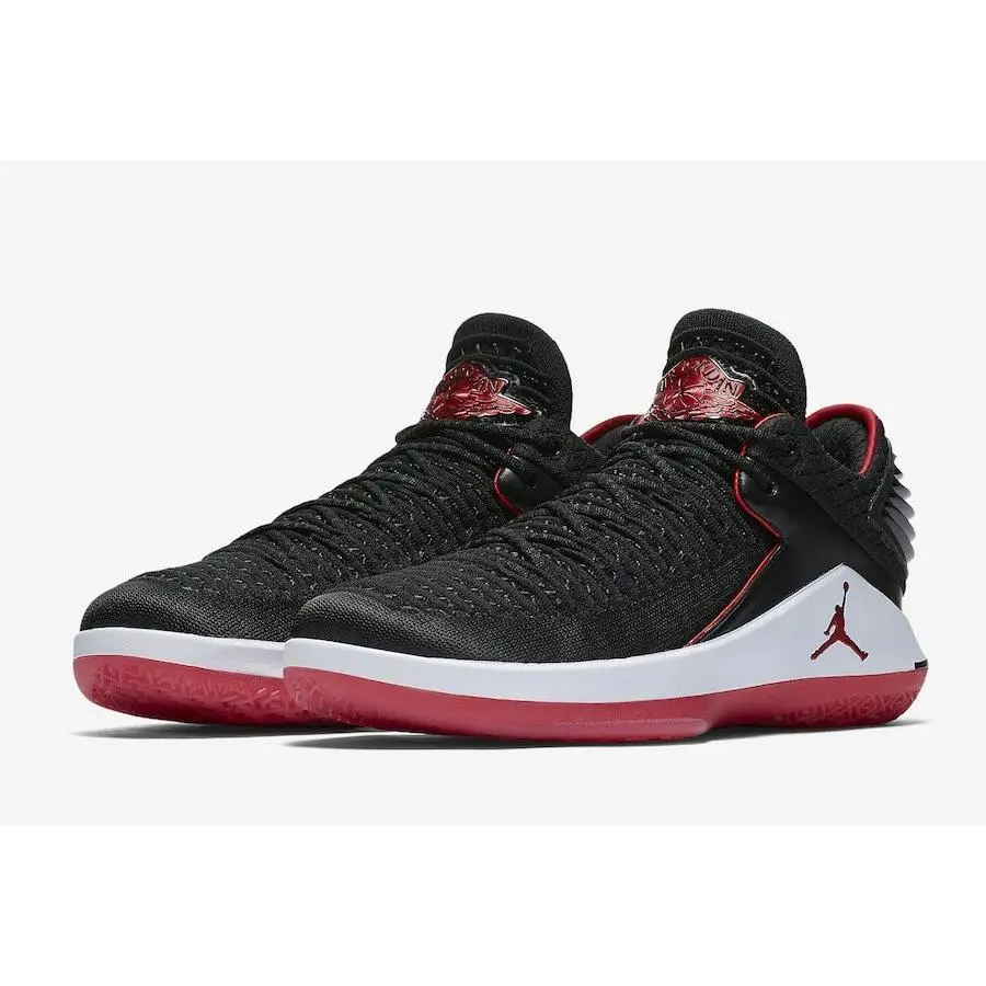 Nike Air Jordan Banned Xxxii 32 Low - Size 9 - Black / Red - AA1256-001 MJ Day