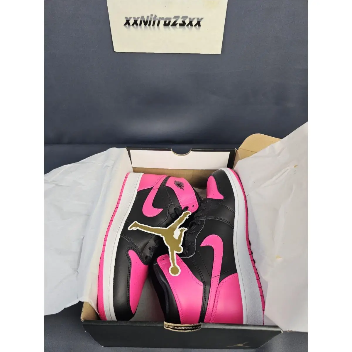 Nike shoes - Nike Air Jordan 1 - Air - 873863-609 - Pink 4