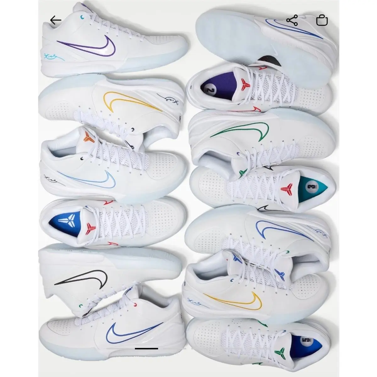 Nike shoes - Nike Kobe 4 - Kobe - Multicolor 7