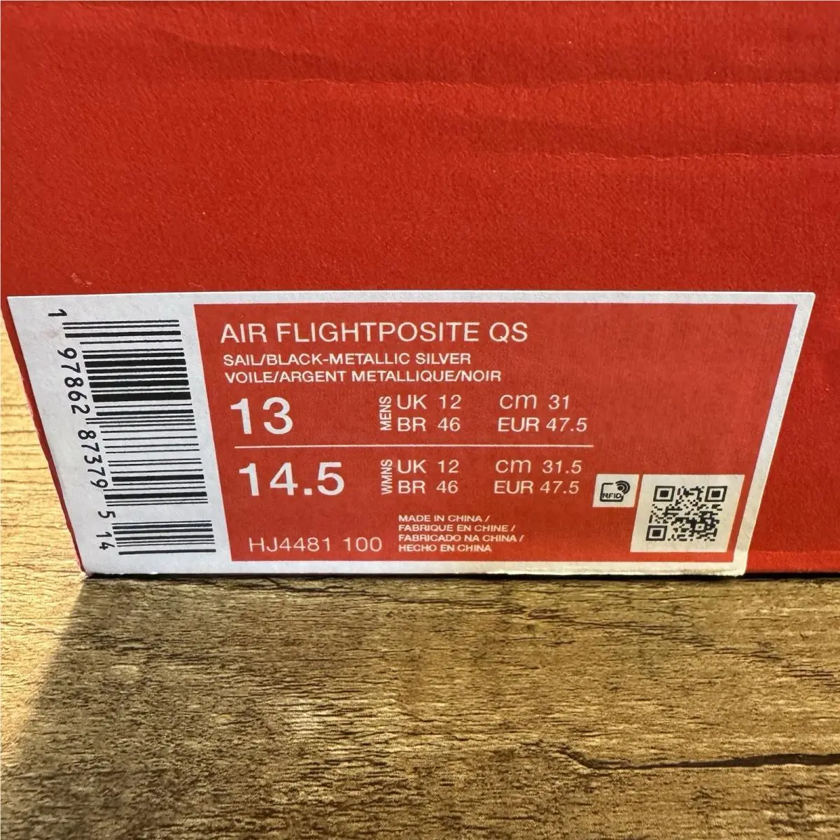 Nike shoes - Nike Air Flightposite - Air Flightposite - HJ4481-100 - White 0