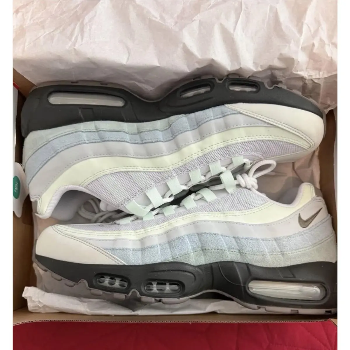 Nike Air Max 95 Essential Sequoia Dusty Sage DQ9468-355 Men`s Size 11.5 Rare