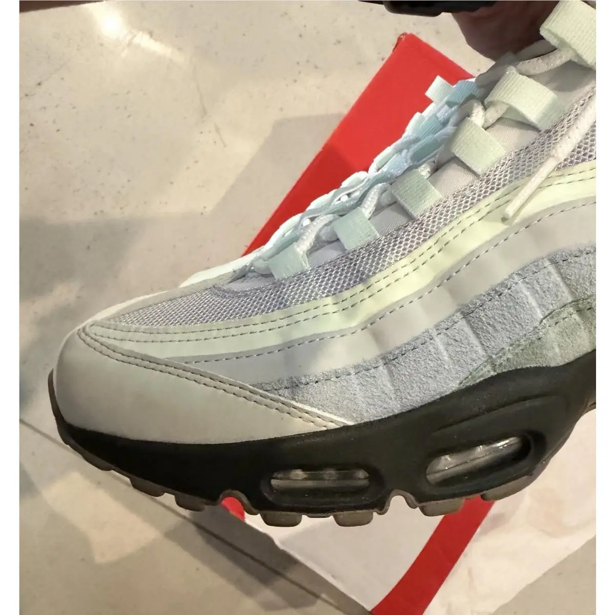 Nike shoes - Nike Air Max 95 Essential - DQ9468-355 - Blue 8