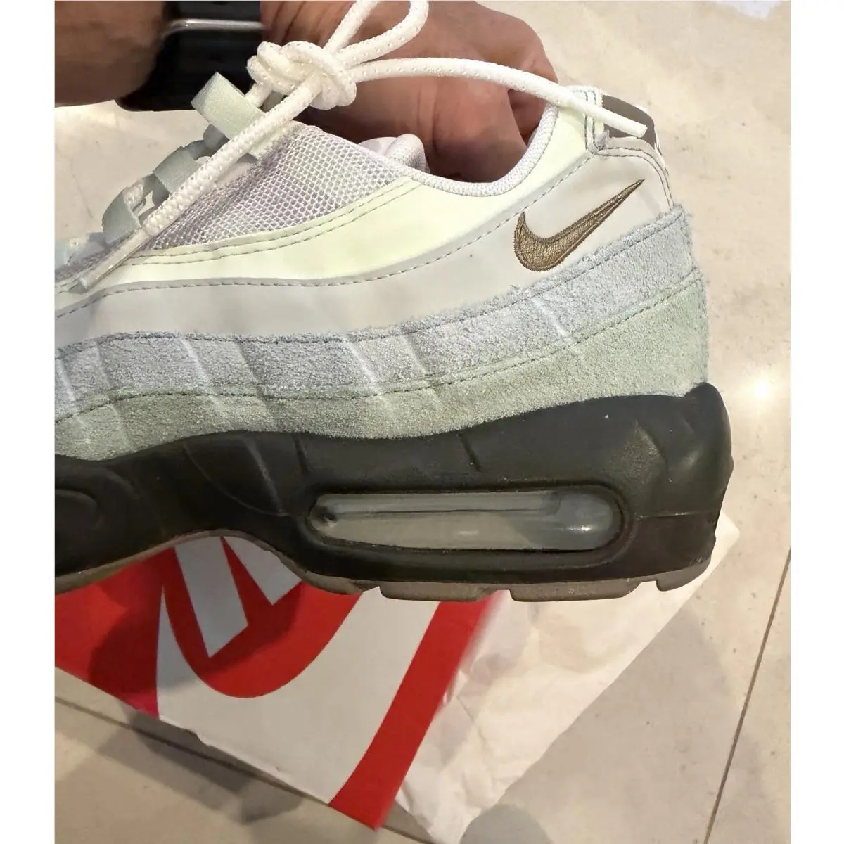 Nike shoes - Nike Air Max 95 Essential - DQ9468-355 - Blue 7