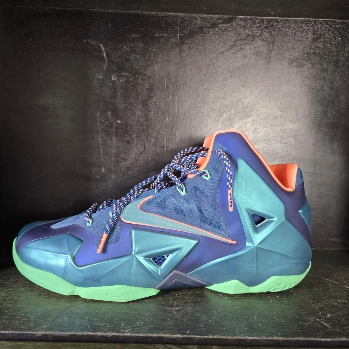 Nike shoes - LeBron XI - LeBron - 616175 400 - Blue 0