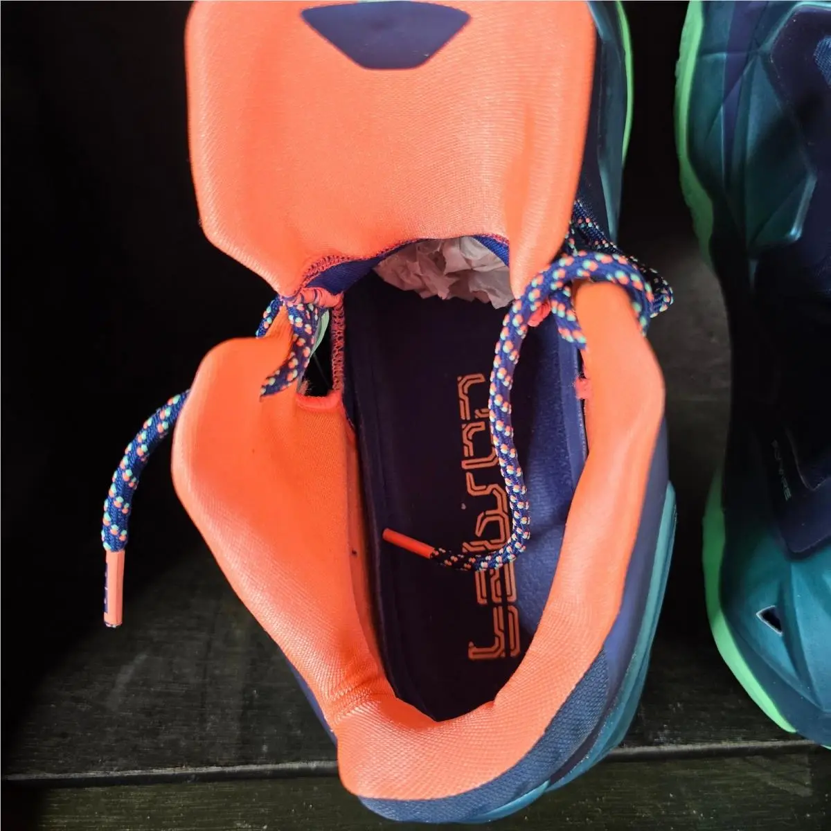 Nike shoes - LeBron XI - LeBron - 616175 400 - Blue 2