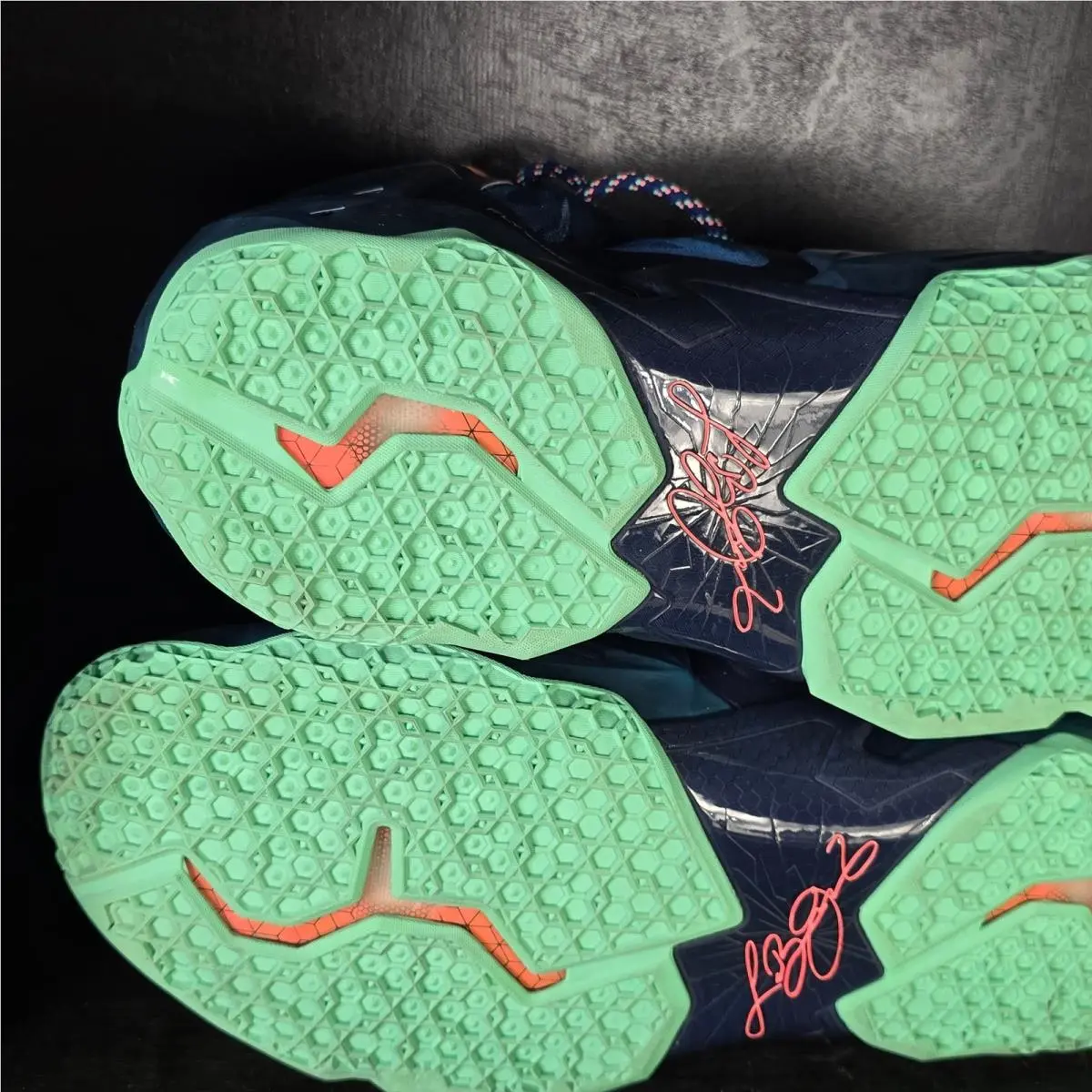 Nike shoes - LeBron XI - LeBron - 616175 400 - Blue 5