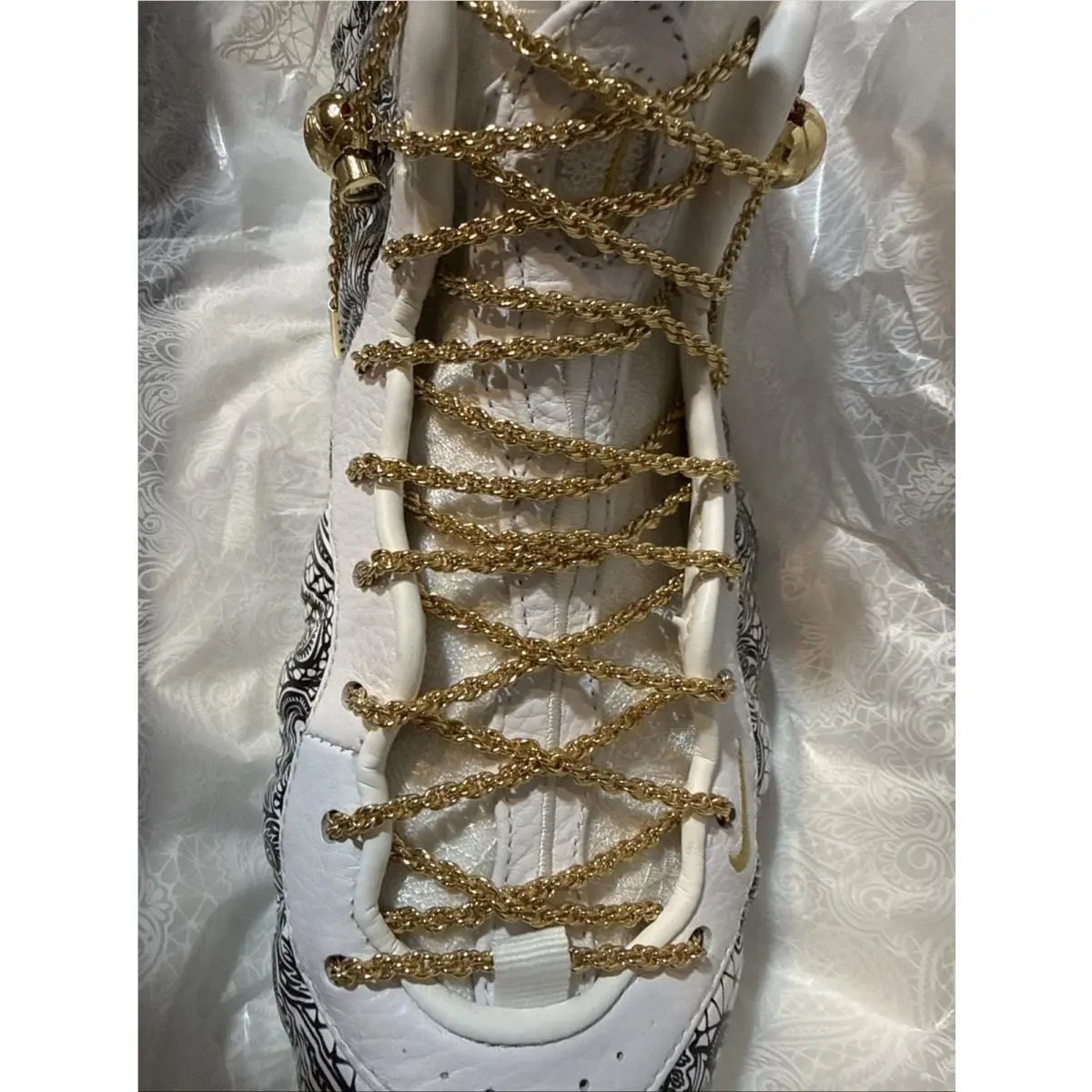 Nike shoes - Nike Air Foamposite - Air Foamposite - IR2077-101 - White, Manufacturer: White/Metallic Gold-Black 0