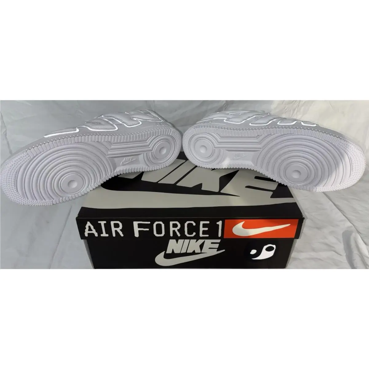 Nike shoes - Cactus Plant Flea Market x Nike Air Force 1 Premium 2024 - FQ7069-100 - White 7