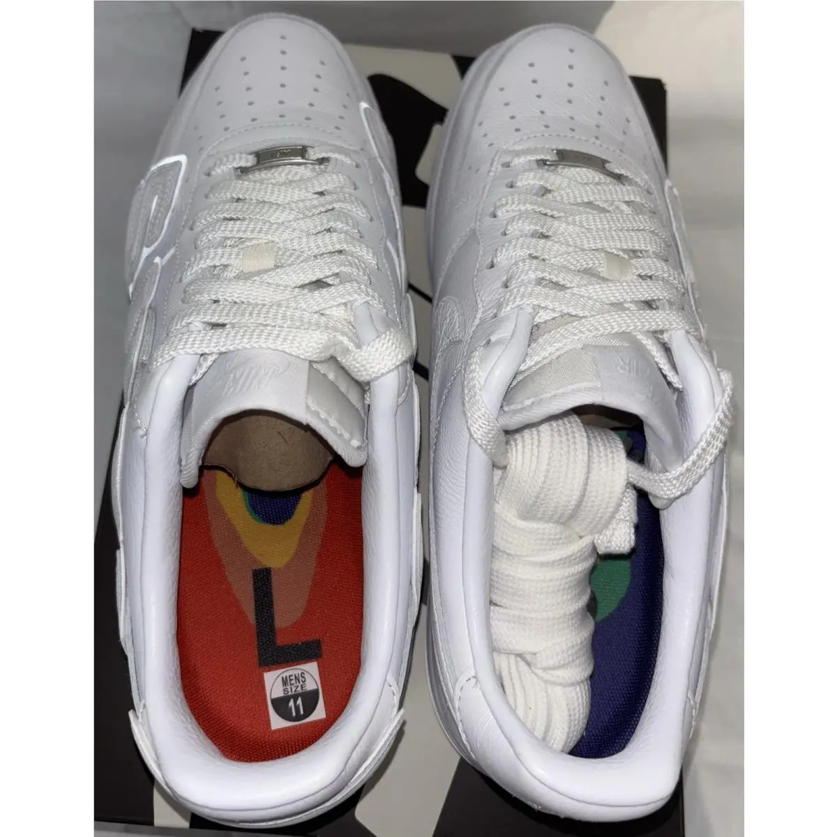 Nike shoes - Cactus Plant Flea Market x Nike Air Force 1 Premium 2024 - FQ7069-100 - White 4