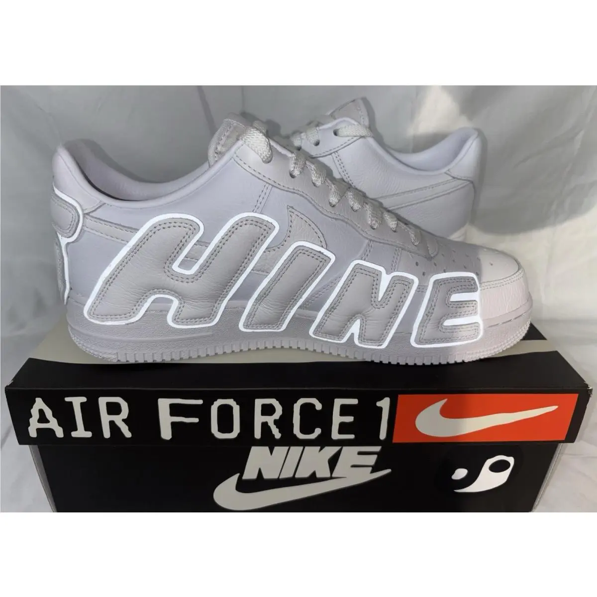 Nike shoes - Cactus Plant Flea Market x Nike Air Force 1 Premium 2024 - FQ7069-100 - White 6