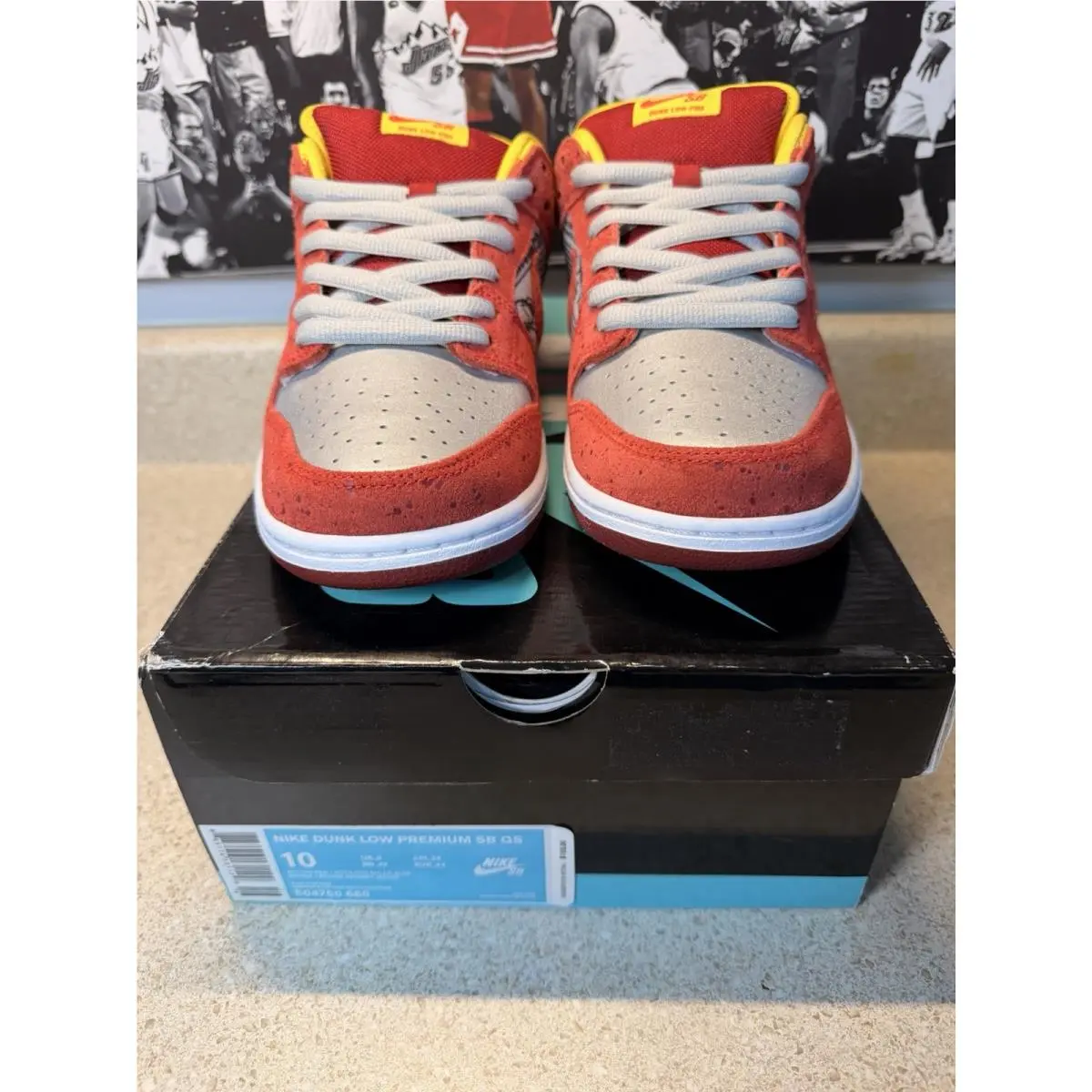 Nike shoes - Nike Dunk SB - Dunk - 504750-660 - Red 0