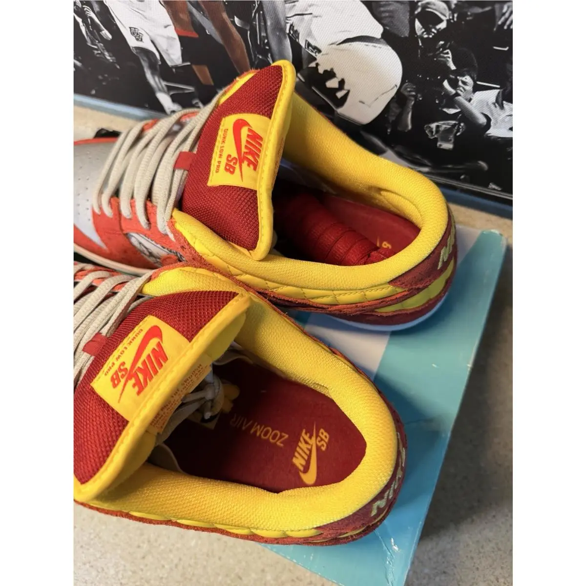 Nike shoes - Nike Dunk SB - Dunk - 504750-660 - Red 4