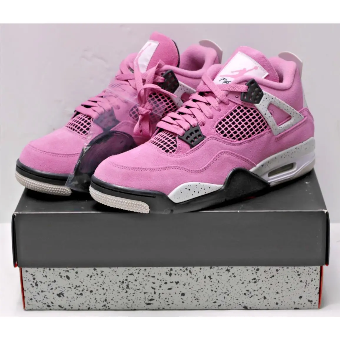 Nike Air Jordan 4 Retro Orchid Pink - US Women`s 9.5 - AQ9129-501