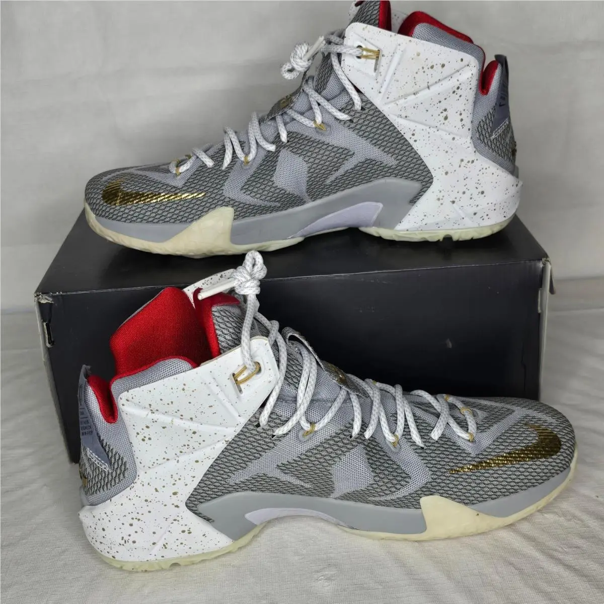 Nike shoes - Nike LeBron 12 - LeBron - 728709 991 - White 1