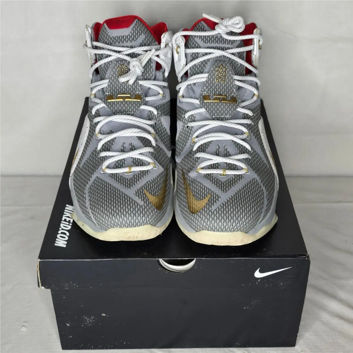 Nike shoes - Nike LeBron 12 - LeBron - 728709 991 - White 2