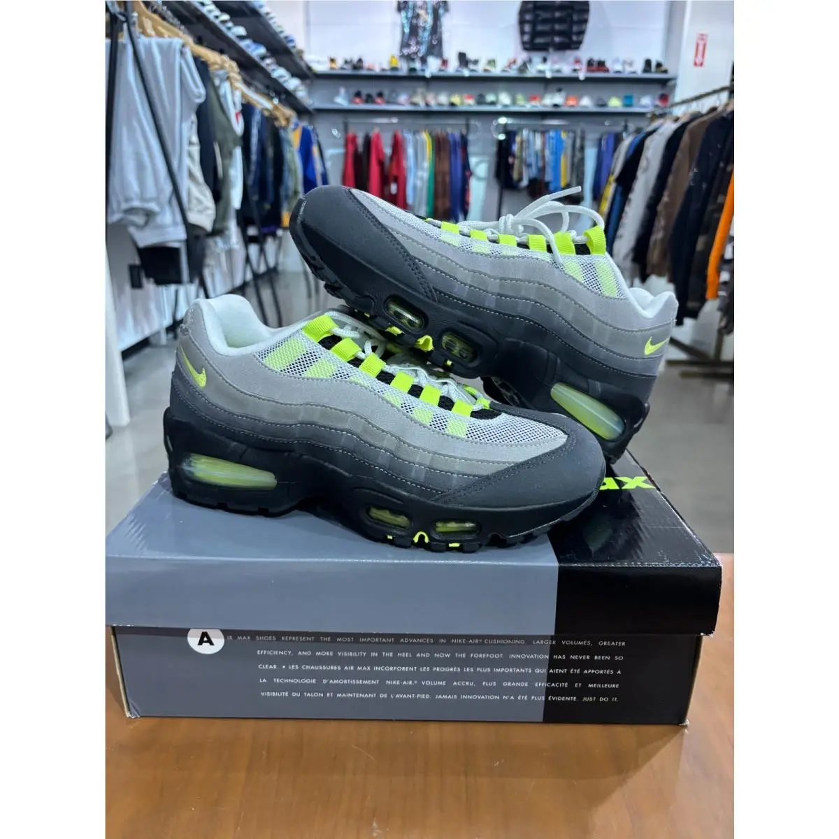 Nike Air Max 95 OG Big Bubble Neon Size 6.5