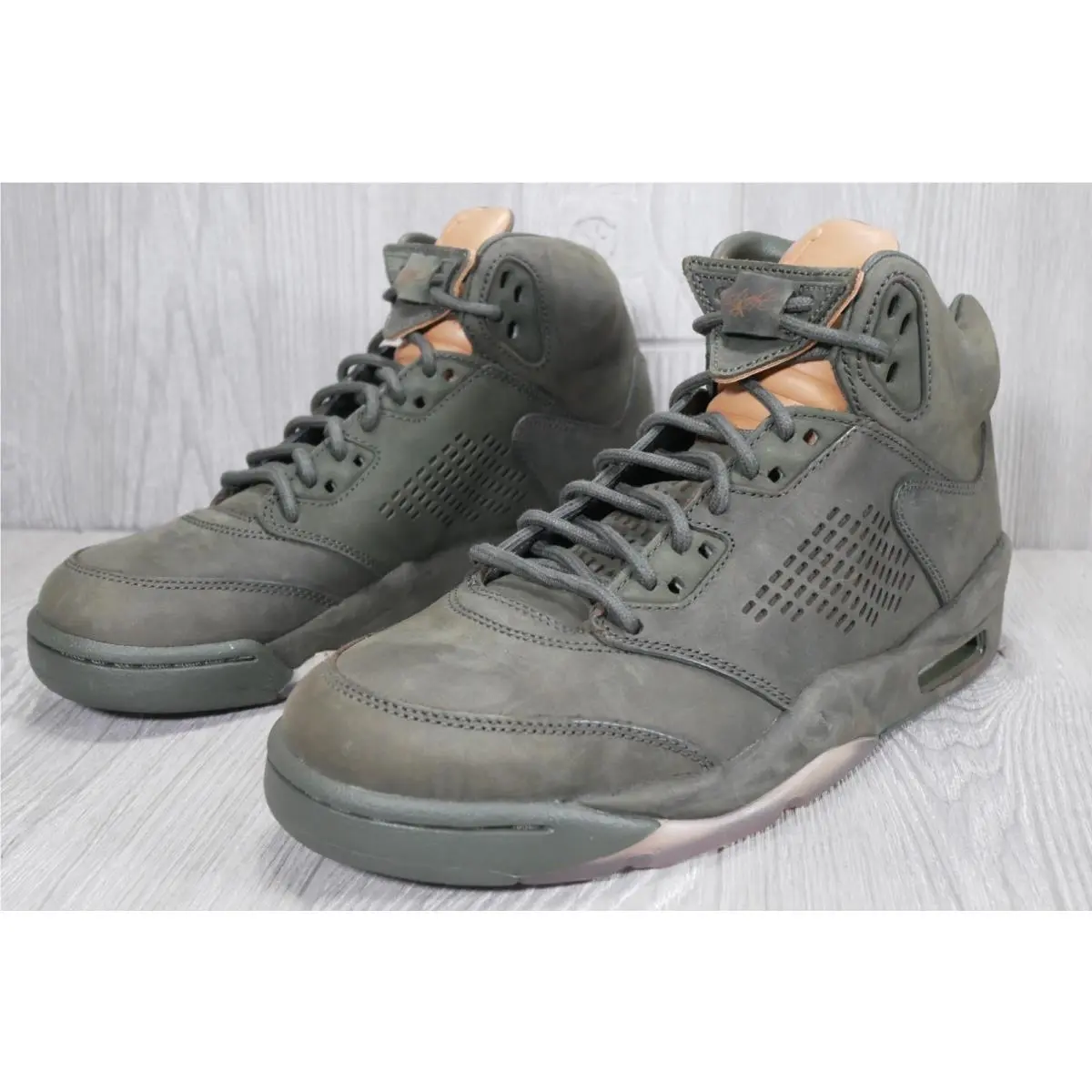 Nike shoes - Air Jordan 5 - Air - Green 0