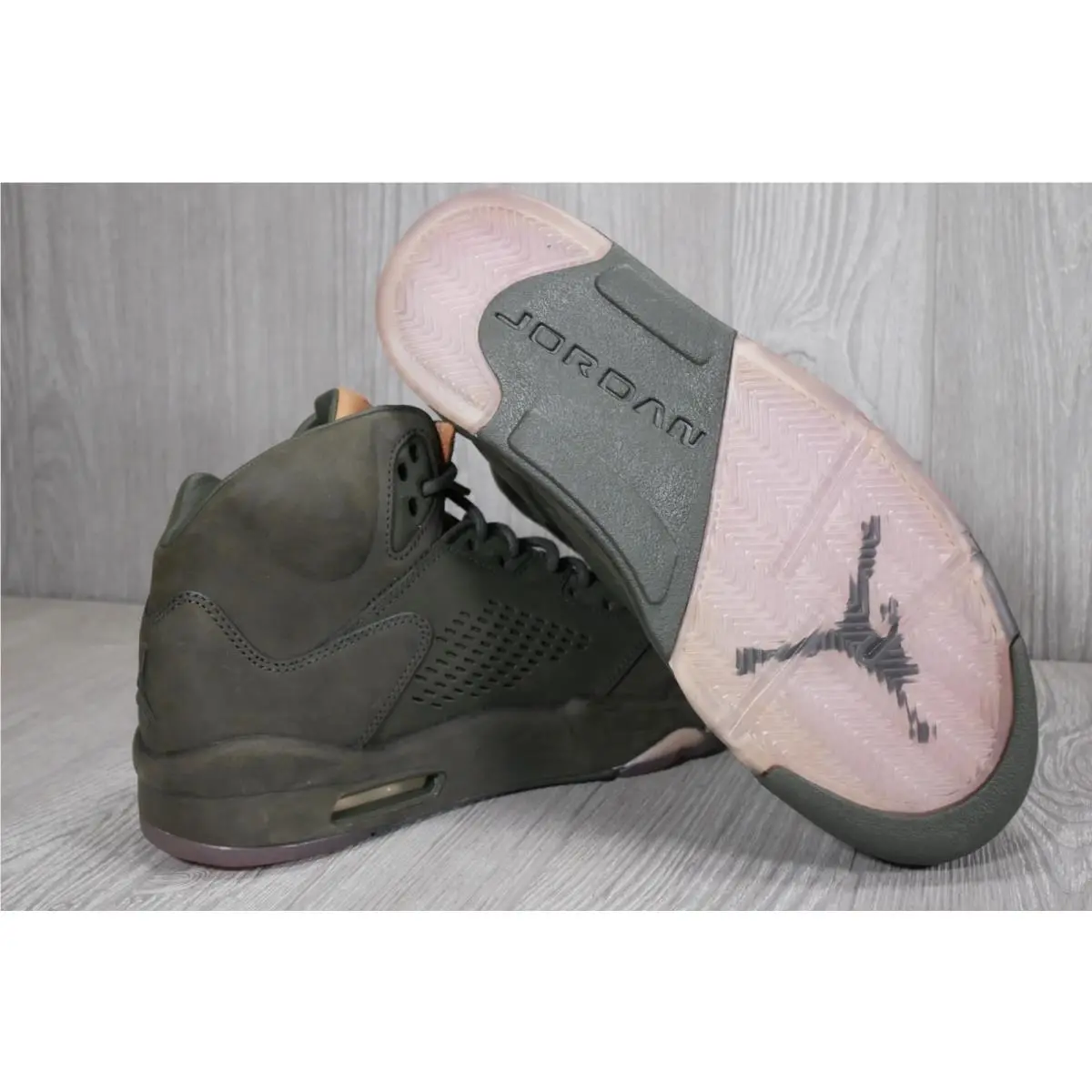 Nike shoes - Air Jordan 5 - Air - Green 4
