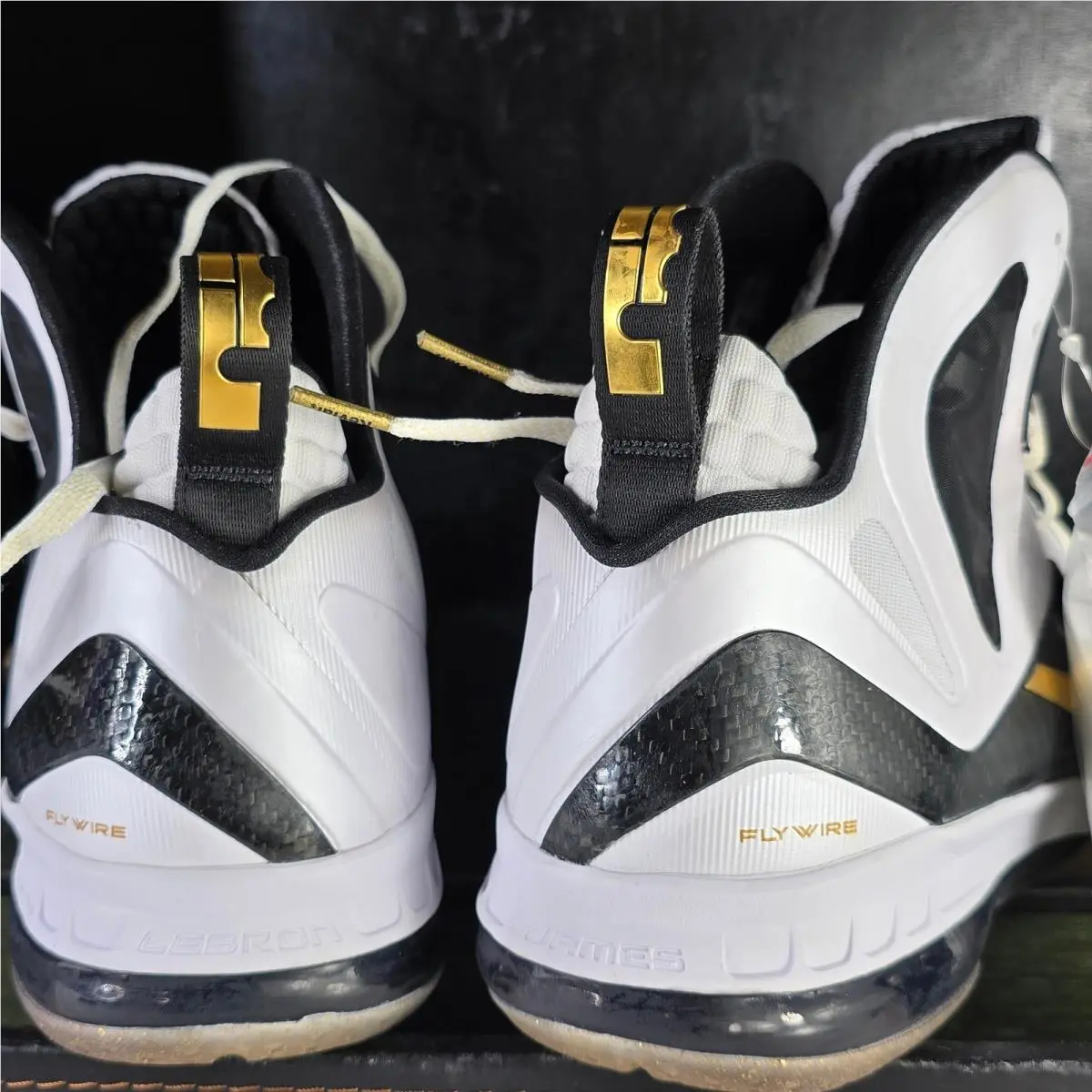 Nike shoes - LeBron 9 P.S. Elite Series 15 - 516958 100 - White 8