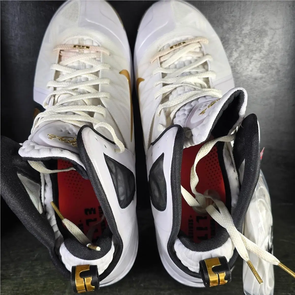 Nike shoes - LeBron 9 P.S. Elite Series 15 - 516958 100 - White 1